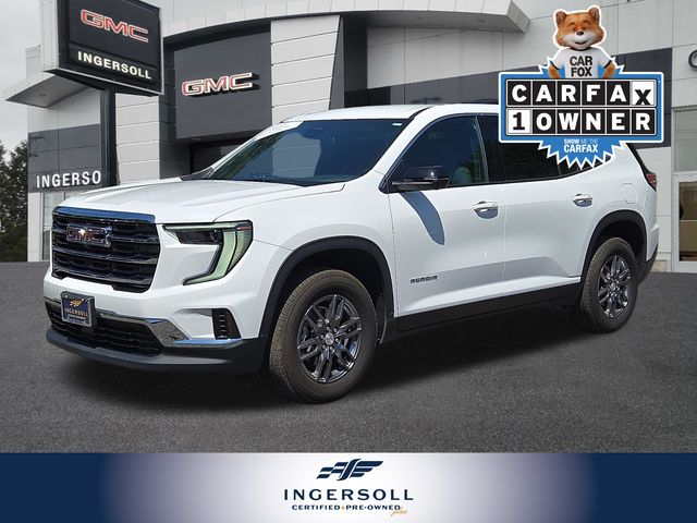 Summit White 2025 GMC Acadia SUV / Crossover Four-Wheel Drive 8-Speed Automatic