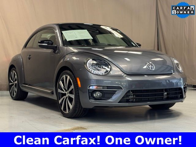 Gray 2016 Volkswagen Beetle Hatchback 6-Speed Dual Clutch