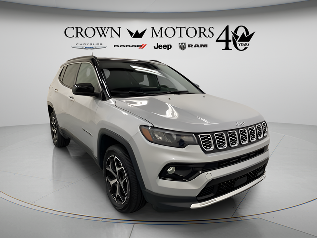 Silver Zynith Metallic Clearcoat 2025 Jeep Compass SUV / Crossover Four-Wheel Drive 8-Speed Automatic