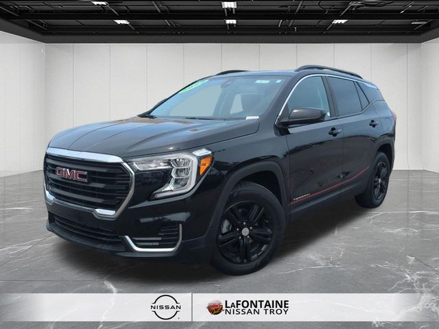 Black (Ebony Twilight Metallic) 2022 GMC Terrain SUV / Crossover All-Wheel Drive 9-Speed Automatic