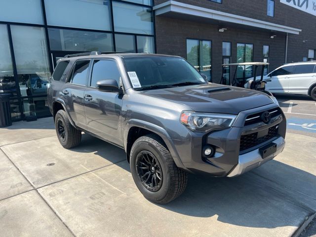 Magnetic Gray Metallic 2022 Toyota 4Runner SUV / Crossover Four-Wheel Drive 5-Speed Automatic