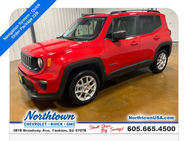 Colorado Red Clearcoat 2022 Jeep Renegade Latitude 4WD SUV / Crossover Four-Wheel Drive 9-Speed Automatic