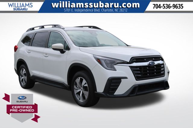 Crystal White Pearl 2024 Subaru Ascent SUV / Crossover All-Wheel Drive 8-Speed CVT