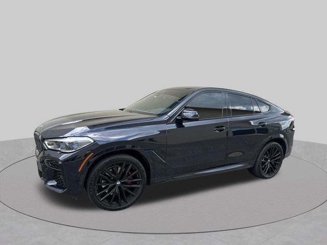 Carbon Black Metallic 2023 BMW X6 SUV / Crossover All-Wheel Drive 8-Speed Automatic