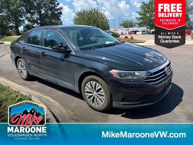 Blue 2021 Volkswagen Jetta Sedan Front-Wheel Drive 8-Speed Automatic