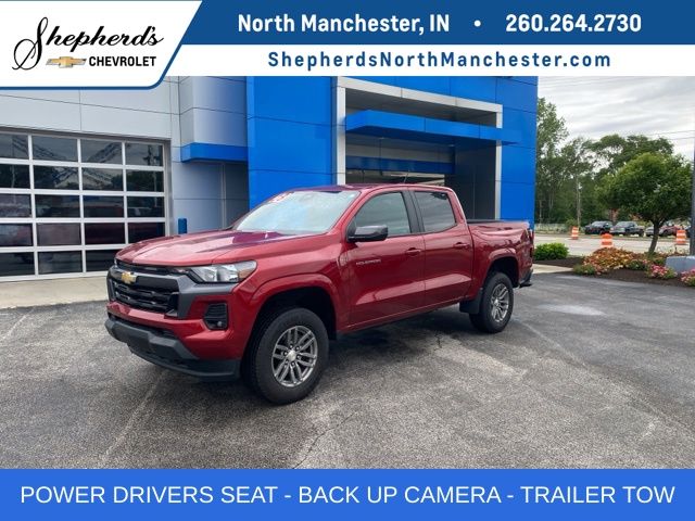 Radiant Red 2023 Chevrolet Colorado Pickup Truck Four-Wheel Drive 8-Speed Automatic