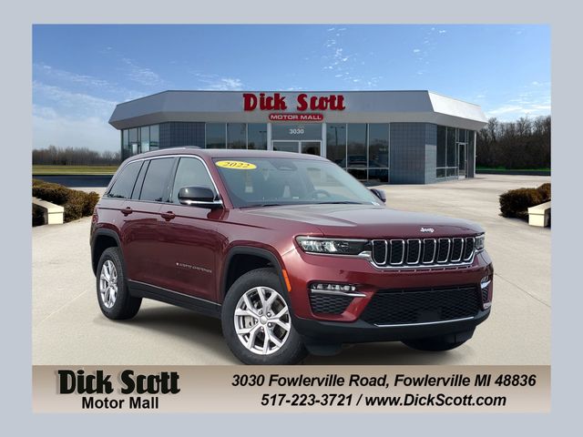 Velvet Red Pearlcoat 2022 Jeep Grand Cherokee SUV / Crossover Four-Wheel Drive 8-Speed Automatic