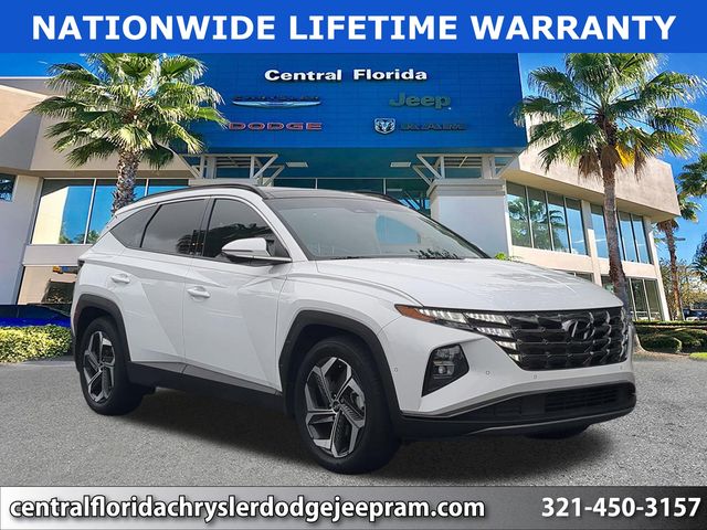 White Pearl 2024 Hyundai Tucson Limited FWD SUV / Crossover Front-Wheel Drive 8-Speed Automatic