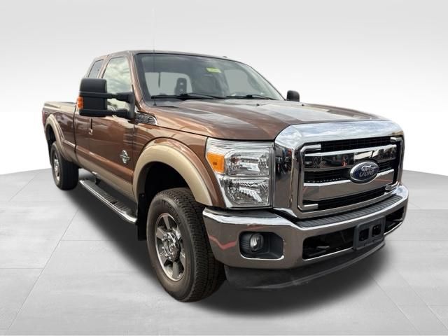 Pale Adobe Metallic 2011 Ford F-350 Super Duty Pickup Truck Four-Wheel Drive 6-Speed Automatic Overdrive