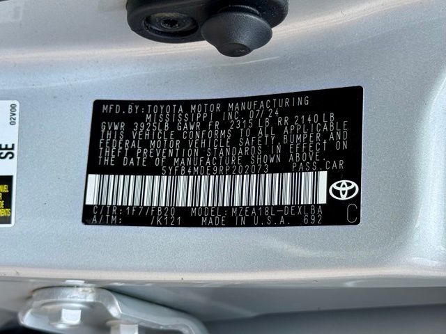 Used 2024 Toyota Corolla Sedan