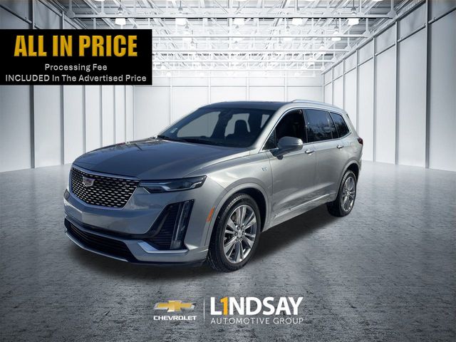 Argent Silver Metallic 2024 Cadillac XT6 Premium Luxury AWD SUV / Crossover Four-Wheel Drive 9-Speed Automatic
