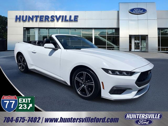 Oxford White 2024 Ford Mustang EcoBoost Premium Convertible RWD Convertible Rear-Wheel Drive Automatic