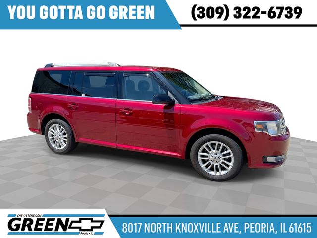 Ruby Red Metallic 2014 Ford Flex SUV / Crossover Front-Wheel Drive 6-Speed Automatic