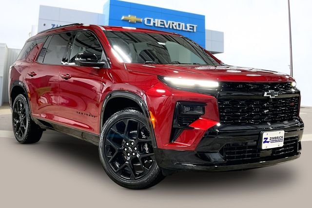 Radiant Red Tintcoat 2025 Chevrolet Traverse SUV / Crossover Four-Wheel Drive 8-Speed Automatic