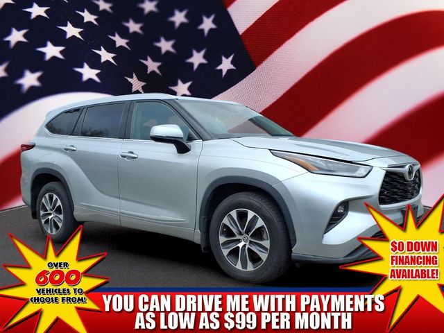 Celestial Silver Metallic 2021 Toyota Highlander SUV / Crossover All-Wheel Drive 8-Speed Automatic