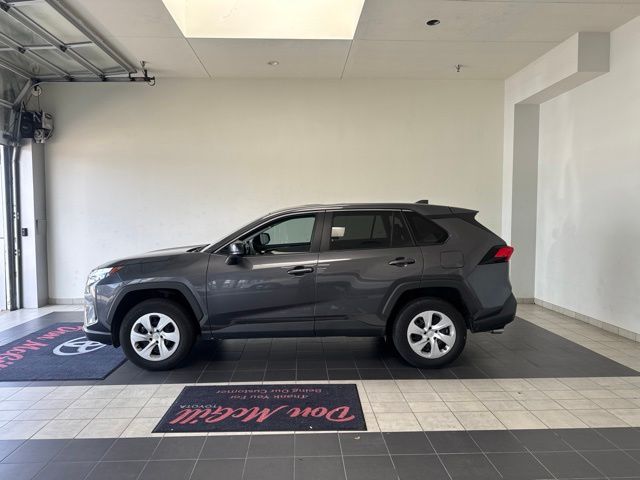 2025 Toyota RAV4 LE Gray at Texan Dodge Chrysler Jeep Ram