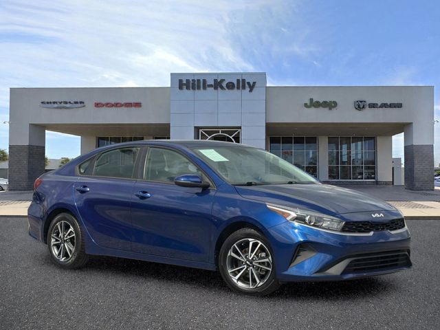 Deep Sea Blue 2022 Kia Forte LXS FWD Sedan Front-Wheel Drive Continuously Variable Transmission