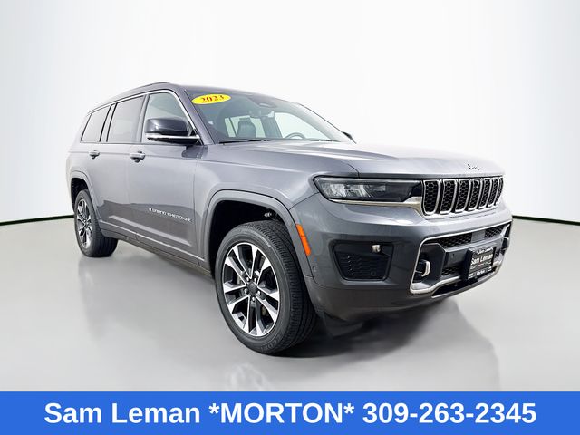 Baltic Gray Metallic Clearcoat 2023 Jeep Grand Cherokee L Overland 4WD SUV / Crossover Four-Wheel Drive 8-Speed Automatic