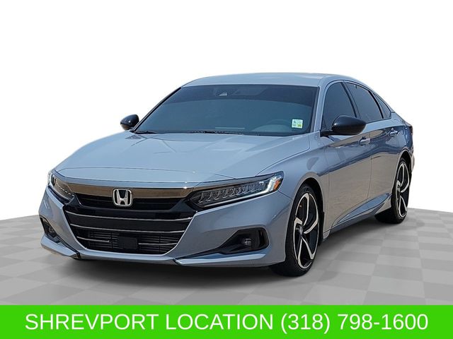 Sonic Gray Pearl 2022 Honda Accord Sedan Front-Wheel Drive Continuously Variable Transmission