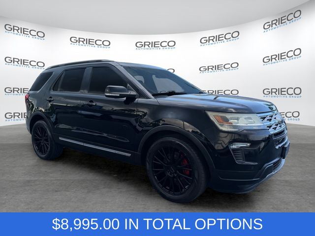 Shadow Black 2018 Ford Explorer SUV / Crossover Front-Wheel Drive 6-Speed Automatic