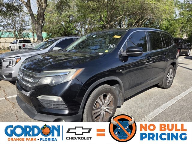 Crystal Black Pearl 2018 Honda Pilot EX-L FWD SUV / Crossover Front-Wheel Drive 6-Speed Automatic