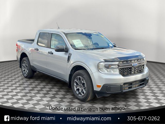 Iconic Silver Metallic 2024 Ford Maverick Pickup Truck Front-Wheel Drive 8-Speed Automatic
