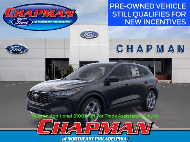Agate Black Metallic 2025 Ford Escape ST-Line AWD SUV / Crossover All-Wheel Drive 8-Speed Automatic