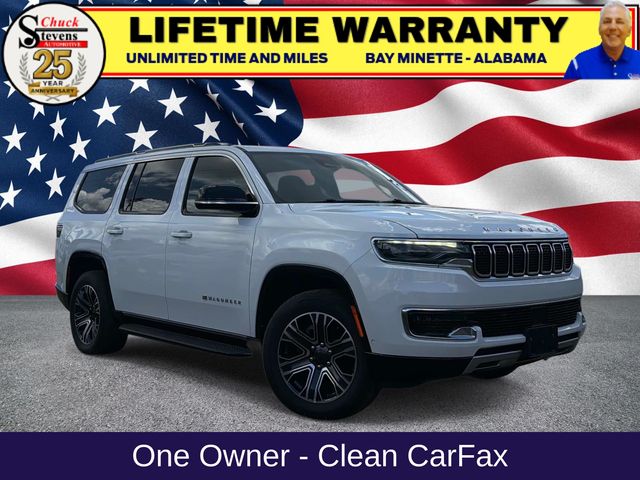 Bright White Clearcoat 2024 Jeep Wagoneer SUV / Crossover 4X2 8-Speed Automatic