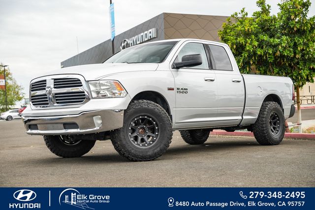 Bright Silver Metallic Clearcoat 2016 RAM 1500 Big Horn Quad Cab 4WD Pickup Truck Four-Wheel Drive 8-Speed Automatic
