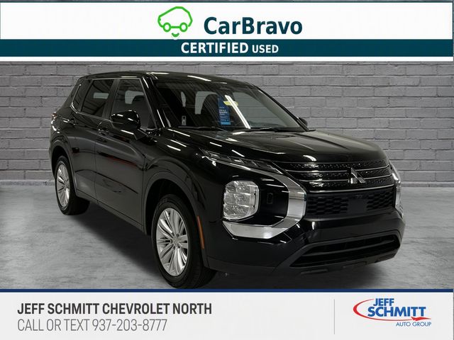Black 2024 Mitsubishi Outlander SUV / Crossover All-Wheel Drive Continuously Variable Transmission
