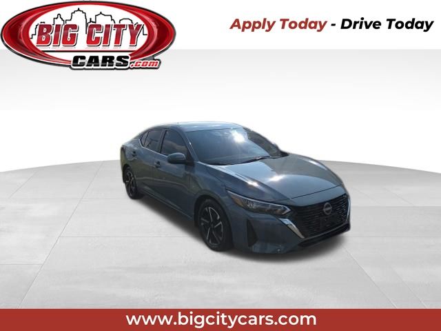 Gray Metallic 2025 Nissan Sentra Sedan Front-Wheel Drive Continuously Variable Transmission