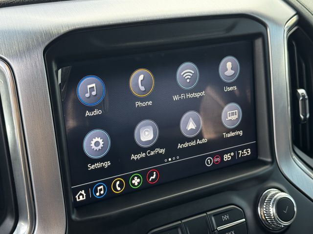 2021 GMC Sierra 1500 SLT Blue at Wharton Chevrolet GMC