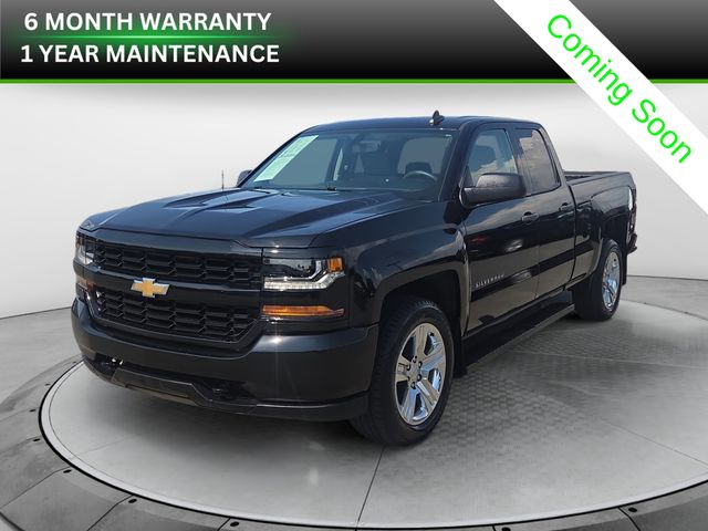 Black 2019 Chevrolet Silverado 1500 Pickup Truck Four-Wheel Drive 6-Speed Automatic Overdrive