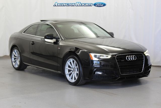 Black Metallic 2017 Audi A5 Coupe All-Wheel Drive 8-Speed Automatic