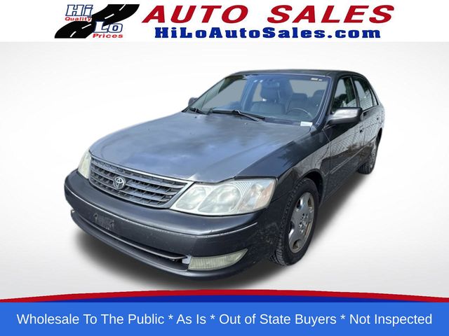 Phantom Gray Pearl 2004 Toyota Avalon Sedan Front-Wheel Drive 4-Speed Automatic Overdrive