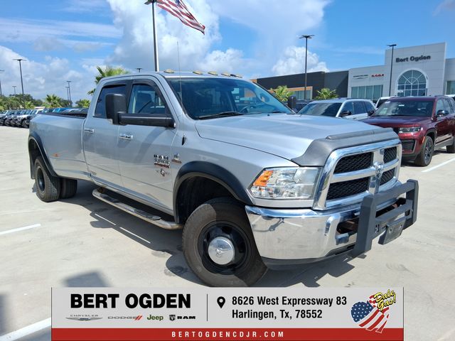 Bright Silver Clearcoat Metallic 2018 RAM 3500 Pickup Truck Four-Wheel Drive 6-Speed Automatic