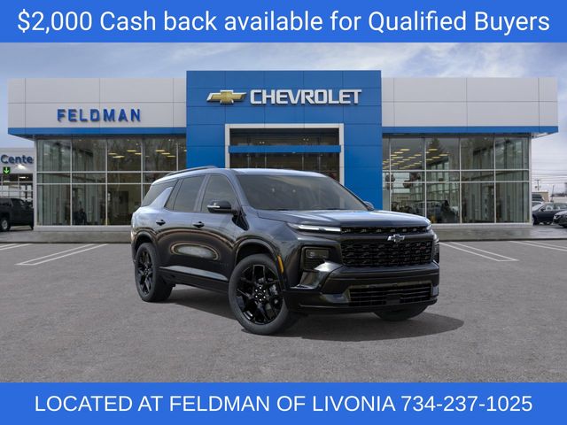 Mosaic Black Metallic 2026 Chevrolet Traverse SUV / Crossover Front-Wheel Drive 8-Speed Automatic