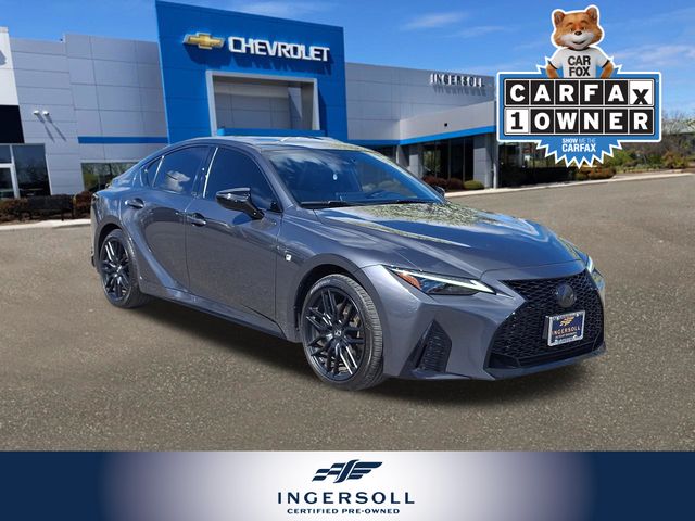 Cloudburst Gray 2024 Lexus IS 350 F Sport AWD Sedan All-Wheel Drive 6-Speed Automatic
