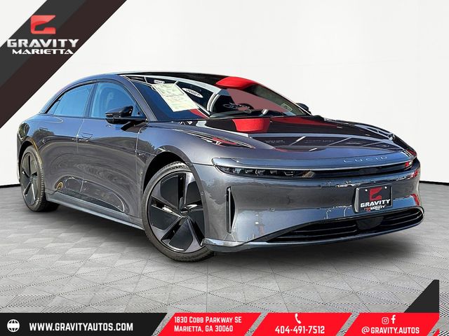 Black 2025 Lucid Air Sedan All-Wheel Drive 1-Speed Automatic