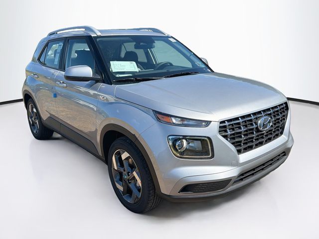Shimmering Silver 2026 Hyundai Venue SUV / Crossover Front-Wheel Drive Continuously Variable Transmission