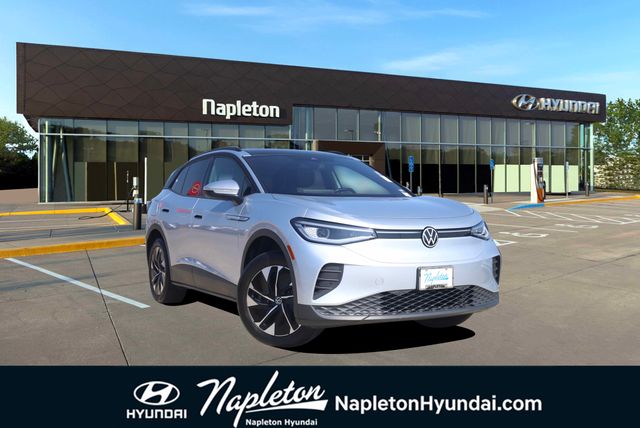 Gray 2022 Volkswagen ID.4 Pro S AWD SUV / Crossover All-Wheel Drive Automatic