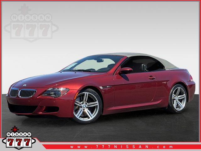 Indianapolis Red Metallic 2007 BMW M6 Convertible Rear-Wheel Drive 7-Speed Manual