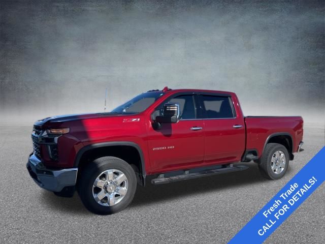 Cajun Red Tintcoat 2020 Chevrolet Silverado 2500HD LTZ Crew Cab 4WD Pickup Truck Four-Wheel Drive Automatic