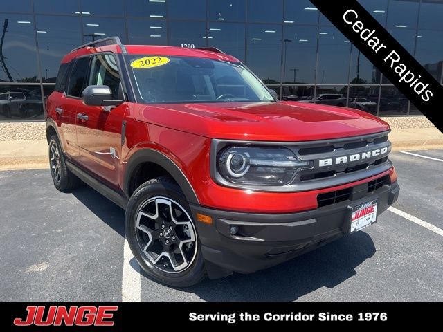 Chili Pepper Red 2022 Ford Bronco Sport SUV / Crossover All-Wheel Drive 8-Speed Automatic
