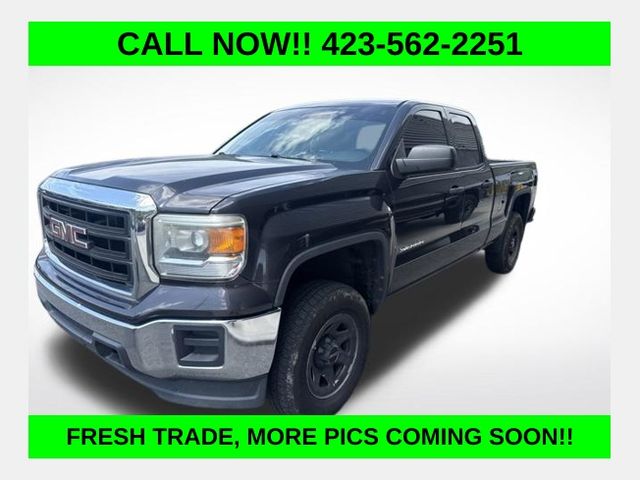Gray (Iridium Metallic) 2015 GMC Sierra 1500 Pickup Truck Four-Wheel Drive 6-Speed Automatic Overdrive