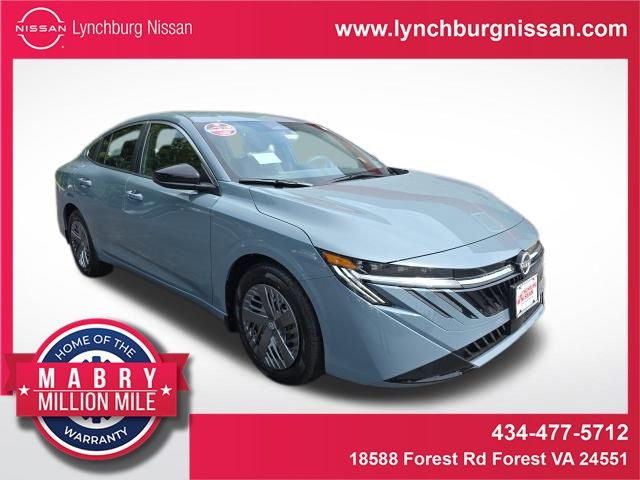 Atlantic Gray Metallic 2026 Nissan Sentra Sedan Front-Wheel Drive Continuously Variable Transmission