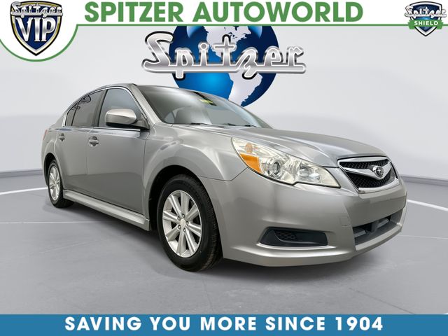 Gray (Steel Silver Metallic) 2010 Subaru Legacy 2.5i Premium AWD Sedan All-Wheel Drive Continuously Variable Transmission