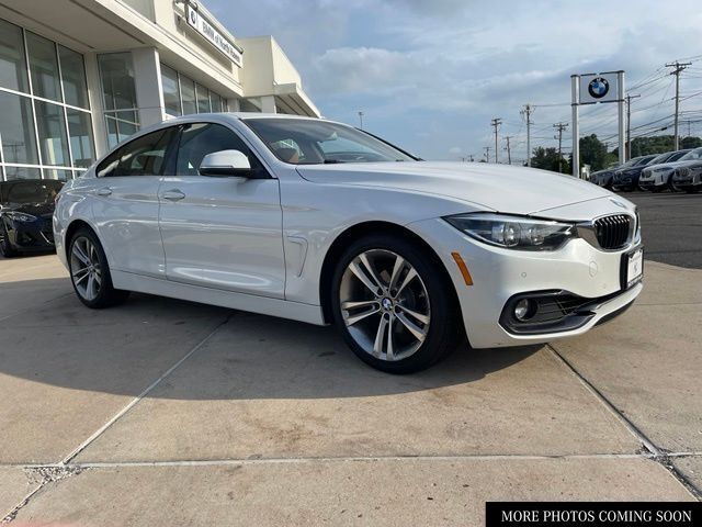 Mineral White Metallic 2019 BMW 4 Series Sedan All-Wheel Drive 8-Speed Automatic
