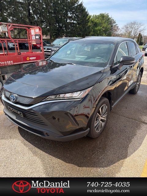 Celestial Black 2022 Toyota Venza LE AWD SUV / Crossover All-Wheel Drive Continuously Variable Transmission
