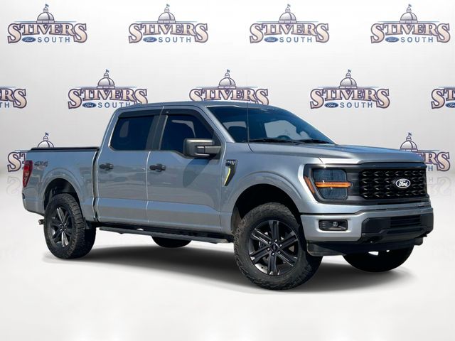 Silver Metallic 2024 Ford F-150 Pickup Truck Four-Wheel Drive Automatic